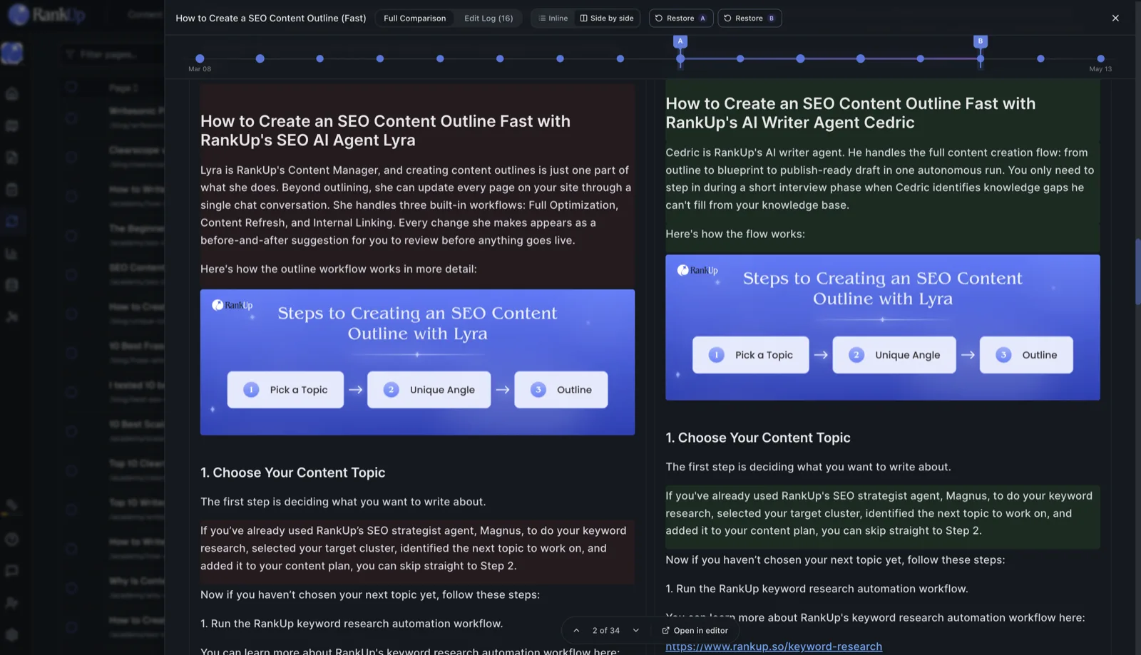Content Refresh